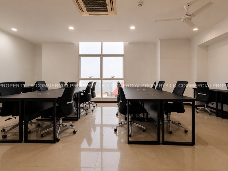 52 Seat - Fully Furnished Serviced Office Workstations for Rent in Colombo 03